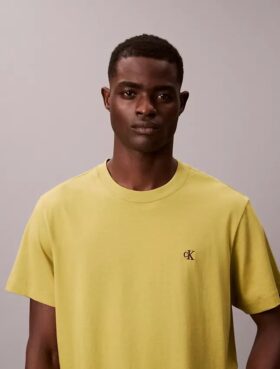 T-shirt décontracté avec Monogram brodé