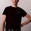 T-shirt décontracté avec Monogram brodé T-shirt décontracté avec Monogram brodé
