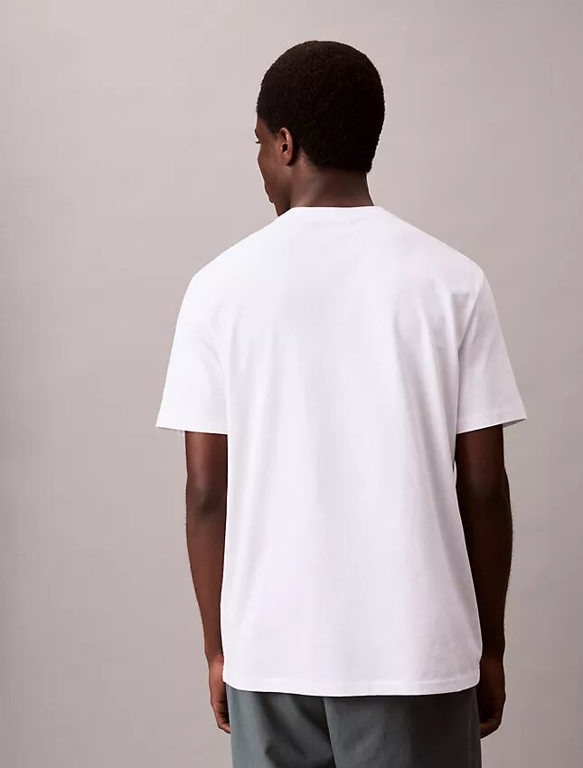 T-shirt décontracté avec Monogram brodé T-shirt décontracté avec Monogram brodé
