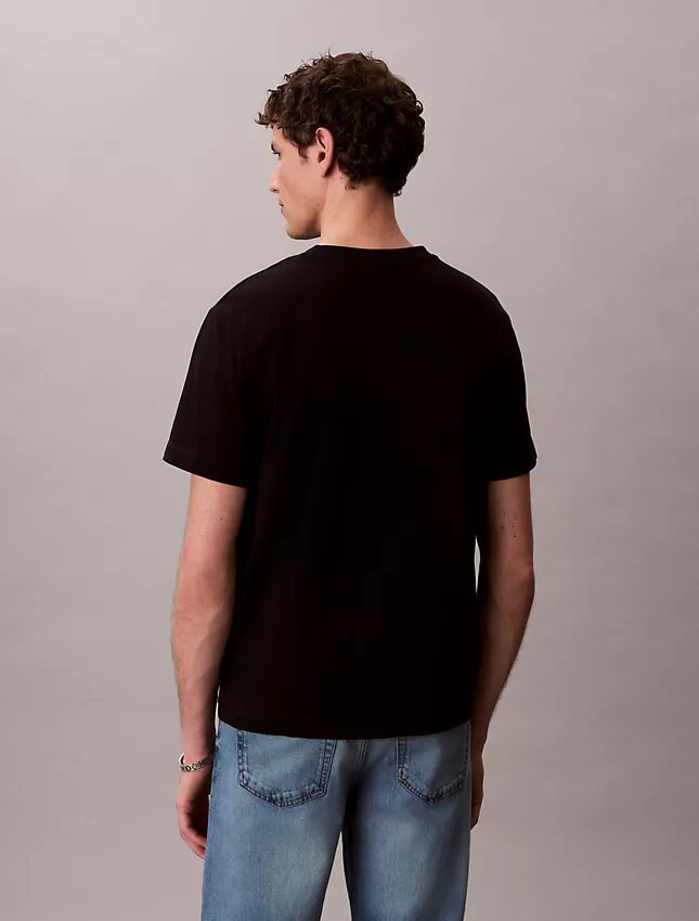 T-shirt décontracté avec Monogram brodé T-shirt décontracté avec Monogram brodé