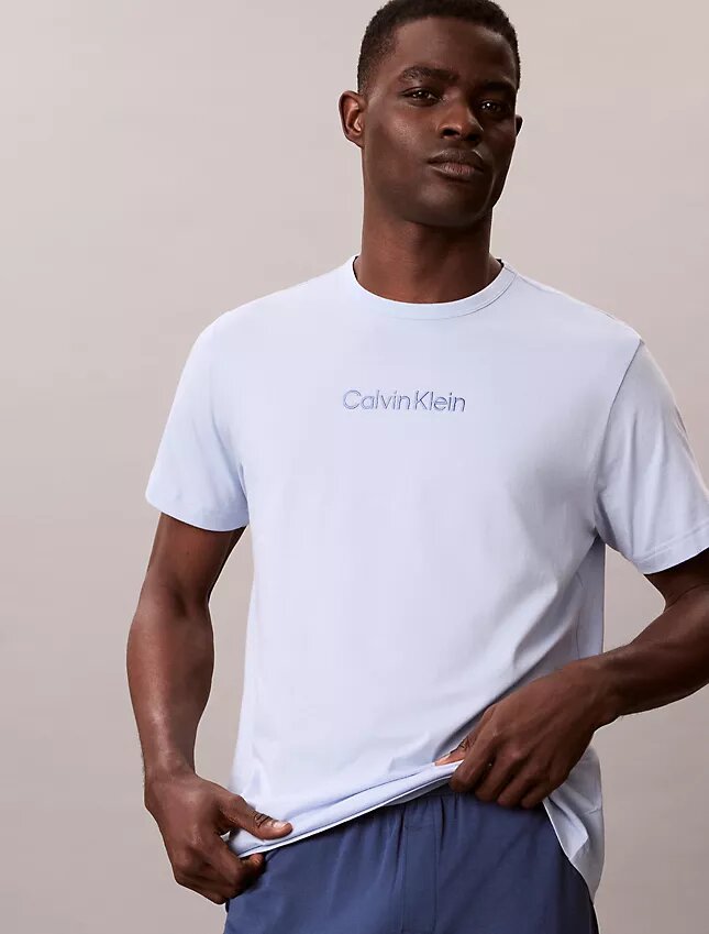 T-shirt de nuit avec logo Calvin Klein T-shirt de nuit avec logo Calvin Klein