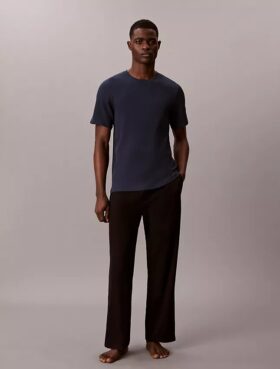 T-shirt de nuit en maille gaufrée