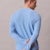 T-shirt de nuit Henley en maille gaufrée T-shirt de nuit Henley en maille gaufrée