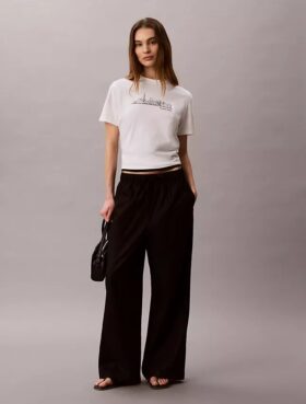 T-shirt graphique classique avec vue de New York