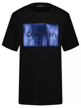 T-shirt graphique pour garçons avec logo CK en foil