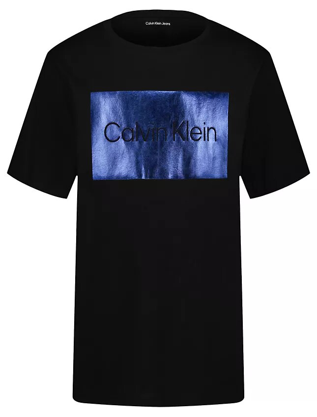 T-shirt graphique pour garçons avec logo CK en foil T-shirt graphique pour garçons avec logo CK en foil