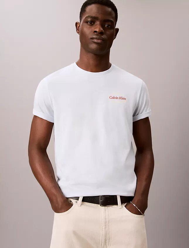 T-shirt à logo graphique Calvin Klein Diner T-shirt à logo graphique Calvin Klein Diner