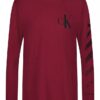 T-shirt à manches longues à rayures dégradées et Monogram pour garçons T-shirt à manches longues à rayures dégradées et Monogram pour garçons
