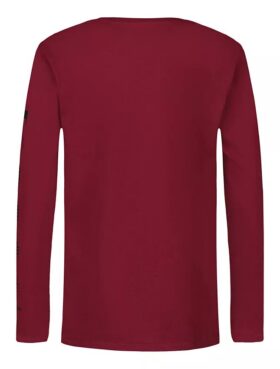 T-shirt à manches longues à rayures dégradées et Monogram pour garçons