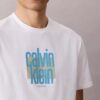 T-shirt moderne à logo graphique Calvin Klein T-shirt moderne à logo graphique Calvin Klein