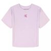 T-shirt à monogramme et plis creux pour filles T-shirt à monogramme et plis creux pour filles