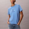 T-shirt Monologo délavé à l’acide T-shirt Monologo délavé à l’acide