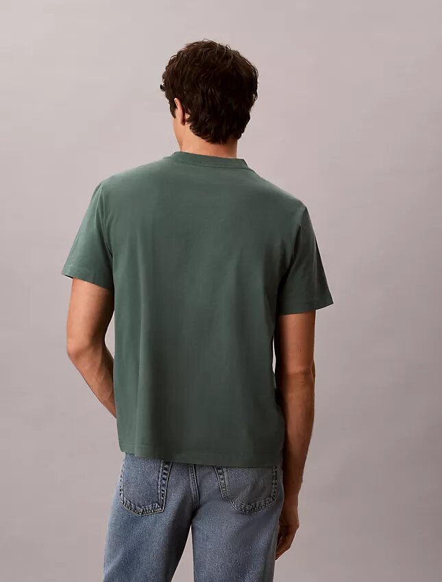 T-shirt Monologo délavé à l’acide T-shirt Monologo délavé à l’acide