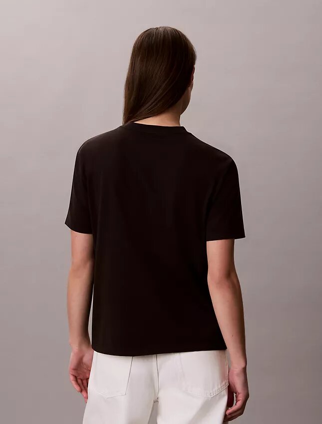 T-shirt Monologo délavé à l’acide T-shirt Monologo délavé à l’acide