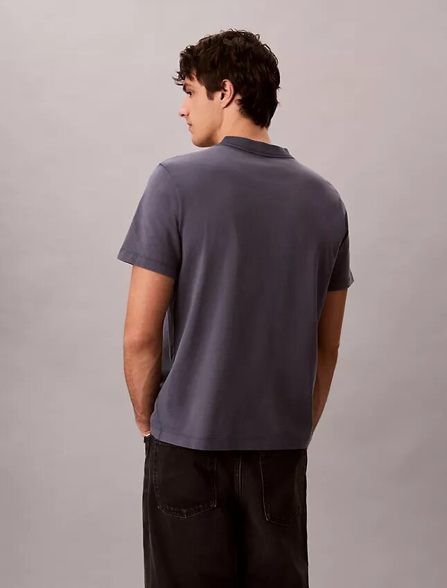 T-shirt Monologo délavé à l’acide T-shirt Monologo délavé à l’acide