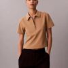 T-shirt polo en ponte T-shirt polo en ponte