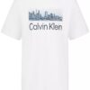 T-shirt pour garçons avec silhouette de New York T-shirt pour garçons avec silhouette de New York