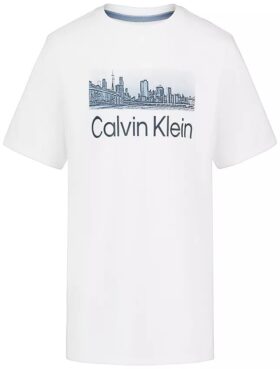 T-shirt pour garçons avec silhouette de New York
