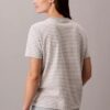 T-shirt rayé avec logo CK T-shirt rayé avec logo CK