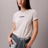 T-shirt rayé avec logo CK T-shirt rayé avec logo CK