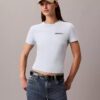 T-shirt slim avec logo T-shirt slim avec logo