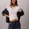 T-shirt slim avec logo T-shirt slim avec logo