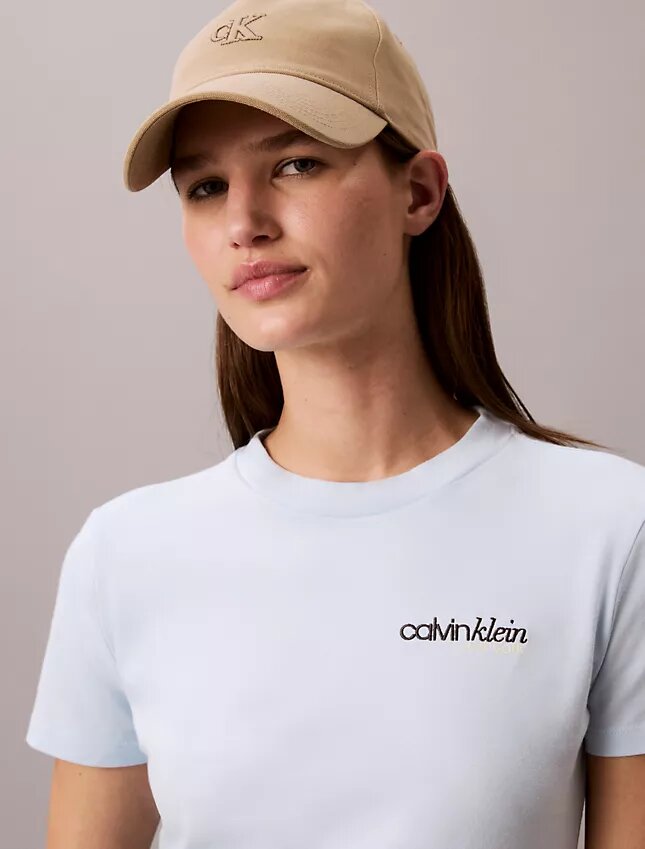 T-shirt slim avec logo T-shirt slim avec logo