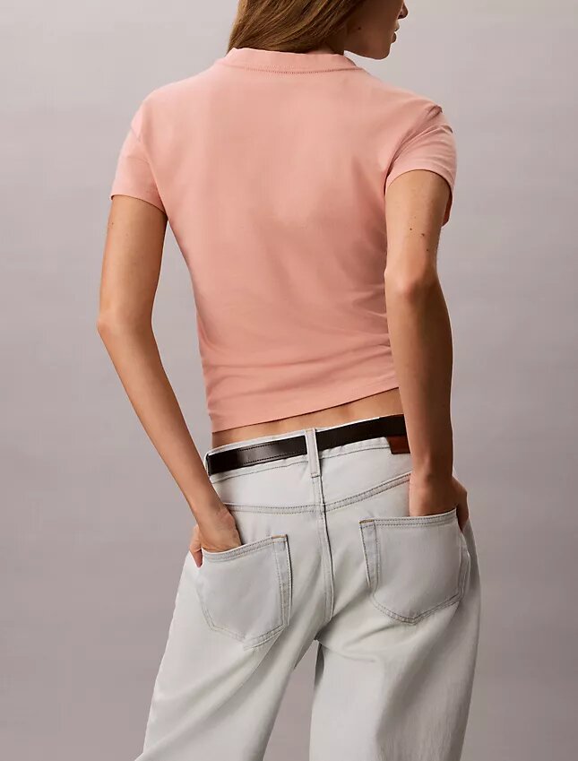 T-shirt slim avec logo T-shirt slim avec logo