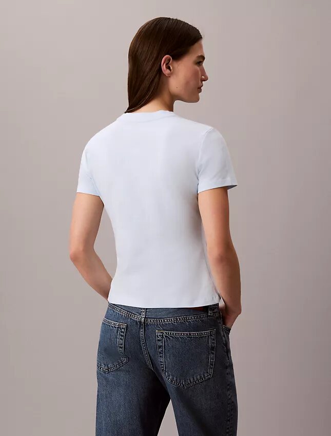 T-shirt slim avec logo T-shirt slim avec logo
