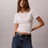 T-shirt slim avec logo T-shirt slim avec logo