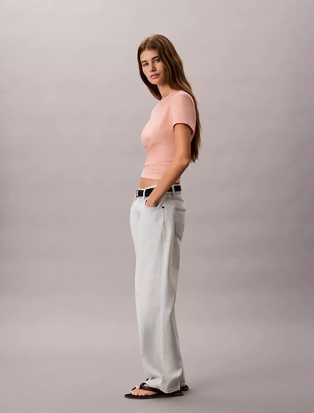 T-shirt slim avec logo T-shirt slim avec logo
