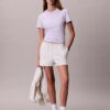 T-shirt slim avec logo en lettres T-shirt slim avec logo en lettres
