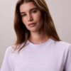 T-shirt slim avec logo en lettres T-shirt slim avec logo en lettres