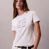 T-shirt slim avec logo en lettres T-shirt slim avec logo en lettres