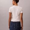 T-shirt slim avec logo en relief T-shirt slim avec logo en relief
