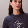 T-shirt slim avec logo en relief T-shirt slim avec logo en relief