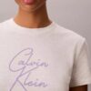 T-shirt slim avec logo en relief T-shirt slim avec logo en relief