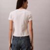 T-shirt slim avec logo floral T-shirt slim avec logo floral