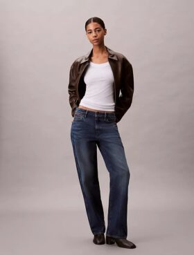 T-shirt slim en Modal stretch côtelé