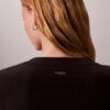 T-shirt slim en Modal stretch côtelé T-shirt slim en Modal stretch côtelé