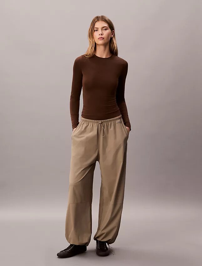 T-shirt slim en nylon stretch T-shirt slim en nylon stretch