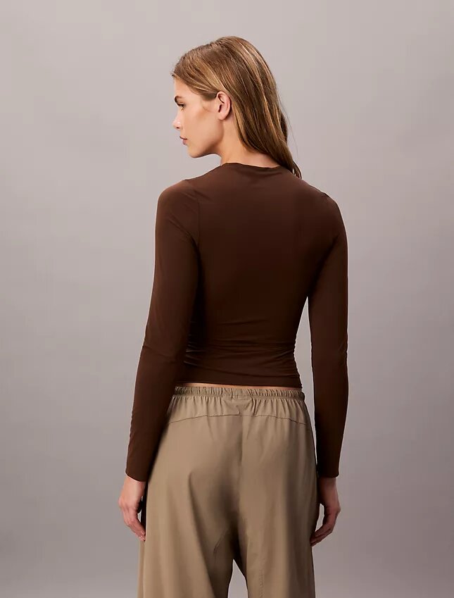 T-shirt slim en nylon stretch T-shirt slim en nylon stretch
