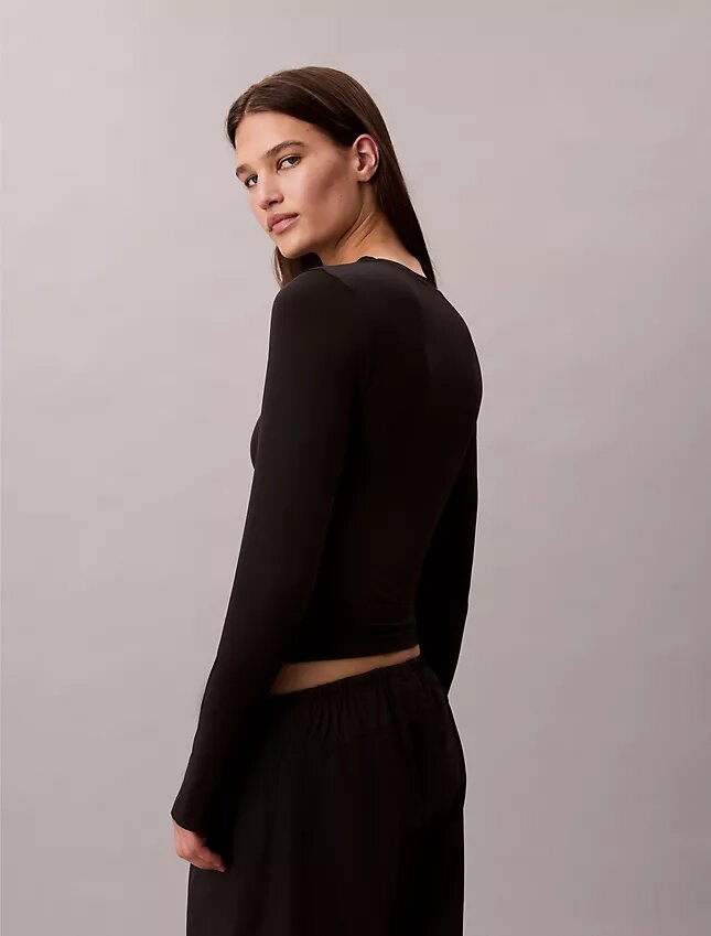 T-shirt slim en nylon stretch T-shirt slim en nylon stretch
