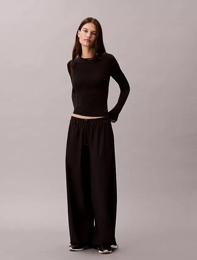 T-shirt slim en nylon stretch T-shirt slim en nylon stretch