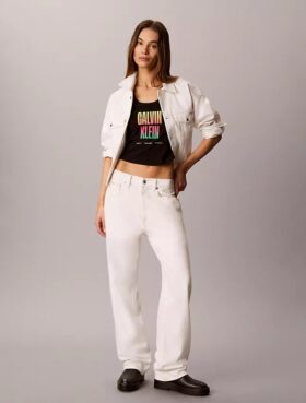 T-shirt slim à encolure dégagée Pride