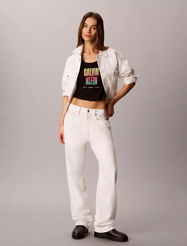 T-shirt slim à encolure dégagée Pride T-shirt slim à encolure dégagée Pride
