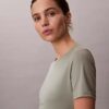 T-shirt slim froncé T-shirt slim froncé