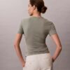 T-shirt slim froncé T-shirt slim froncé