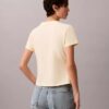 T-shirt slim à logo contrasté T-shirt slim à logo contrasté