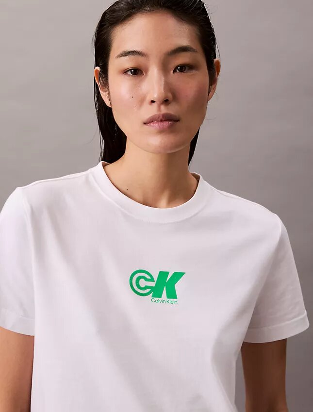 T-shirt slim à motif Monogram T-shirt slim à motif Monogram